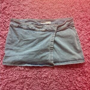 Garage Blue Skorts Casual Denim Style